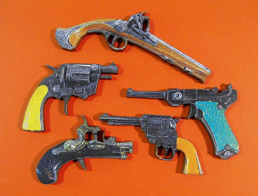 Wooden Toy Guns by porkchopshow on Etsy