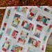 Baby Quilt or Toddler Crib Quilt ....Moda's Sophie Fabric, patterns also for sale