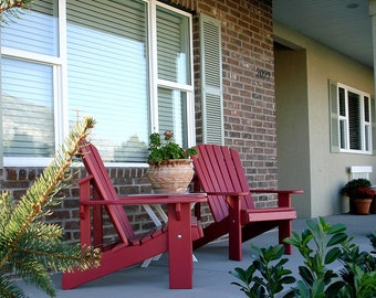 2 ADIRONDACK CHAIRS PAINTED