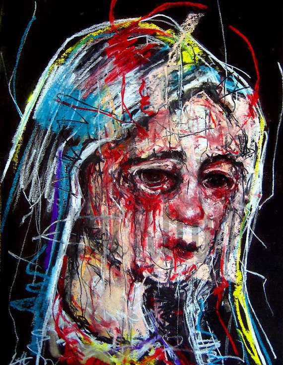 Abstract Virgin Mary 19