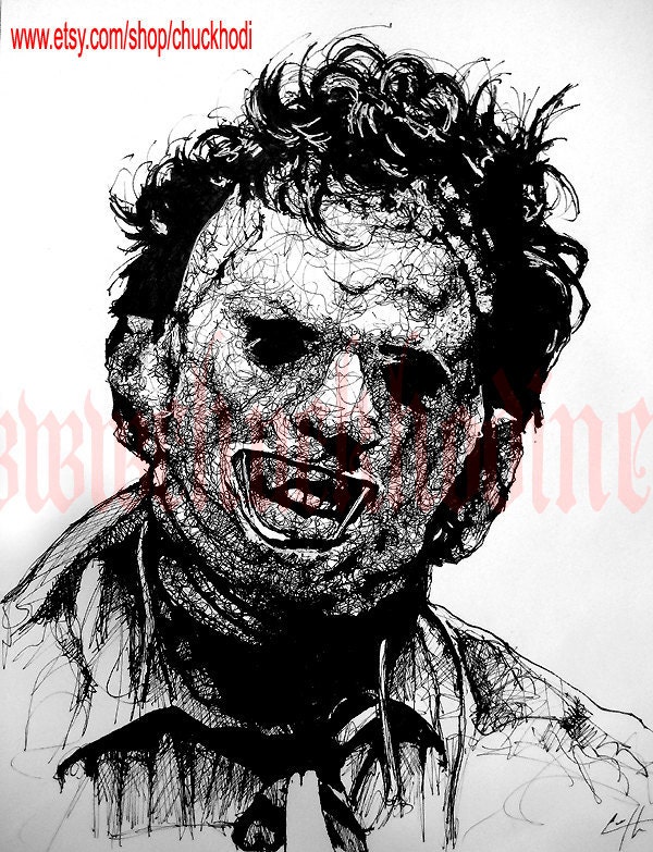 Texas Chainsaw Massacre Drawings