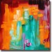 Abstract Painting vibrant abstract ART Abstract Contemporary Fine Art Modern Palette Knife