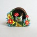 OOAK Miniature Acorn Fairy Houses Hideaway by C. Rohal