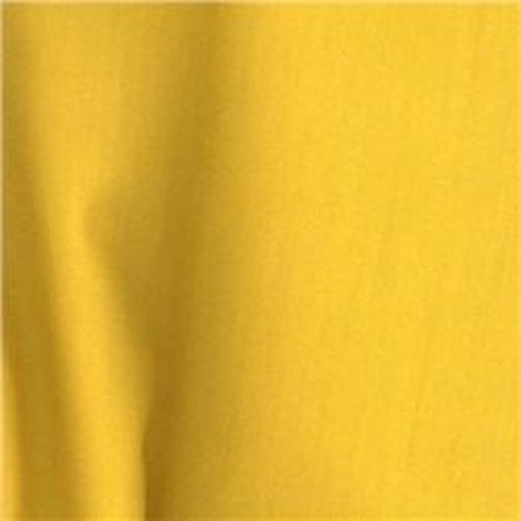 Handmade Bright Golden Yellow Fitted Crib Sheet