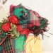 Red and Green Tartan Plaid Scotch Terrier Quilty Critter