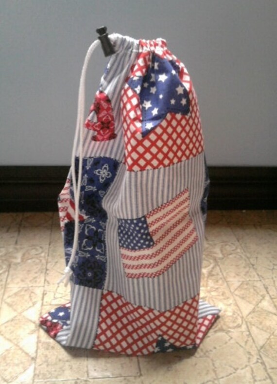 Gift Wrap Bag Fabric Reusable LARGE Size Bag Gift Bag USA