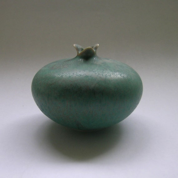 Items similar to Ceramic Pomegranate Vase Size Small on Etsy