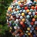 Reclaimed Marble Garden Ball