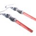 LEGO Star Wars Light Saber Dangle Earrings -FREE GIFT BAG -Retro Girls Boys Guys Fun Gift 80's 90's Dork Nerd Geek Punk Emo Modern Hip Cool