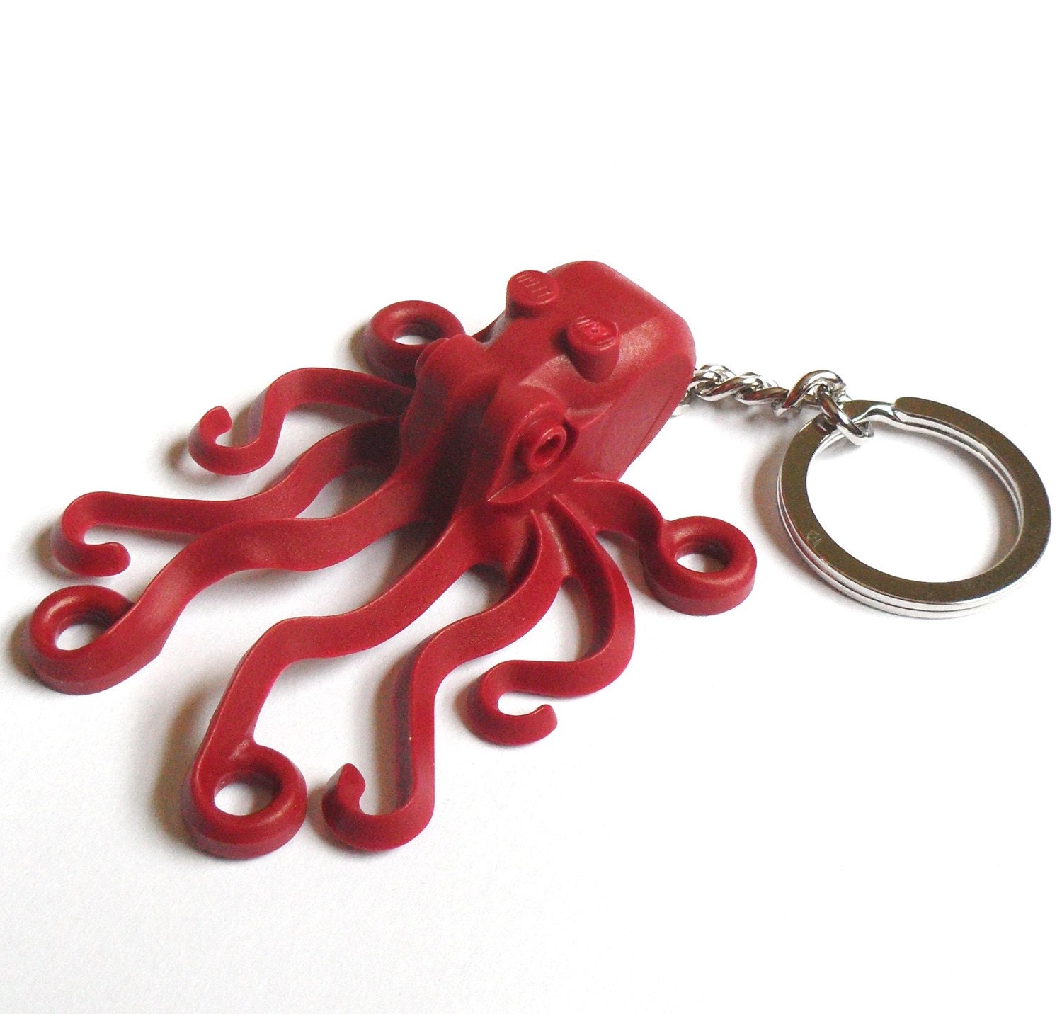 reversible octopus keychain