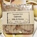 Oatmeal Milk and Honey Handmade Soap Cold Process Jumbo Bar
