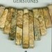 Picture Jasper Mini Cleopatra Collar Fan 13pc Bead Set