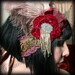 Luxurious French Flapper Saloon Girl Headband by Louise Black number 2