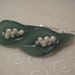 Harmonizing Green Aventurine Calla Lilly Earrings