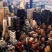 Bright City - New York City View -8x12 Metallic Photo
