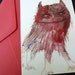 Hairy Scary Monster Postcard by Emma Kidd / original illustration reproduction print
