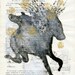 Two Headed Horse Monoprint