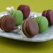 Choose Your Favorite Macaron - Studs / Post Earrings