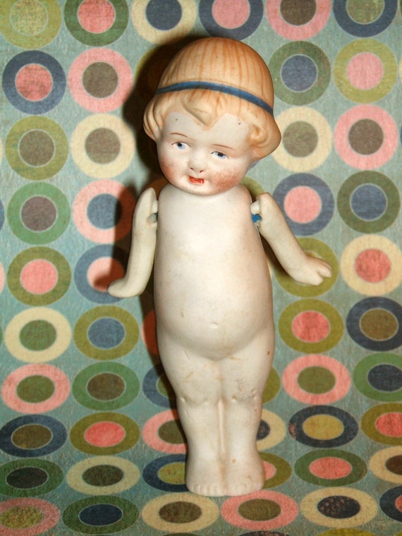 Vintage Bisque Doll Marked Nippon  by amywren on Etsy