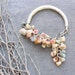 Blush of Love Bracelet - Pastel colored Shells and Silver Plated Metal