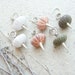 Sea Urchin Collection - Spikey Earrings - Pick Your Color - Pink Green White