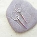 Sea Urchin Collection - Stripey Sea Urchin Spine Earrings