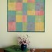 Mini Art Quilt - Wall Hanging - Modern Patchwork Art Quilt - Textile Art - Fiber Art - Wall Decor