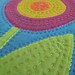 Appliqué Mini Quilt - Wall Hanging - Small Flowered Appliquéd Quilt with Hand Stitching