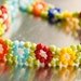 Multicolor Daisy Chain Anklet (CLEARANCE WAS 12 NOW 6)