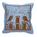You Can Still Do A Lot With A Small Brain Cushion Cover (Blue/Brown)