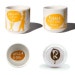 Fragile.... Egg cup in Yellow