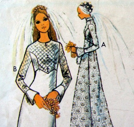 vintage wedding dress pattern - ShopWiki