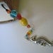 Seahorse Beaded Bookmark