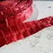 5/8 Regal Ruby Pleated Satin Ribbon Trim