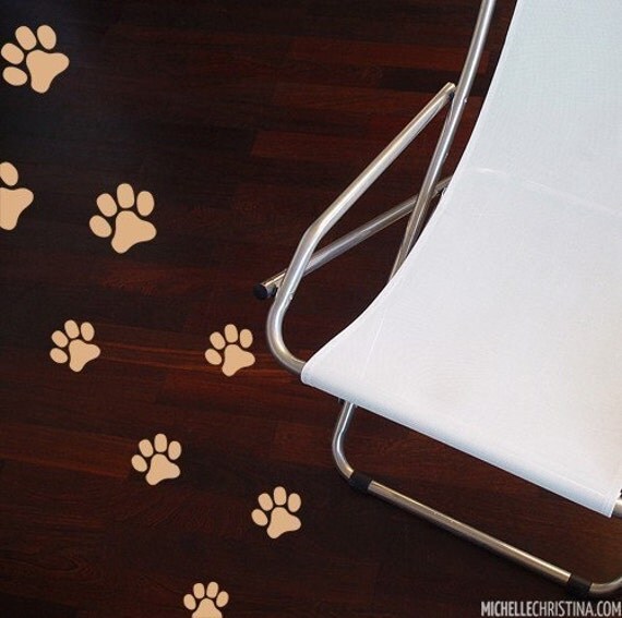 Paw Print Wall Decals
