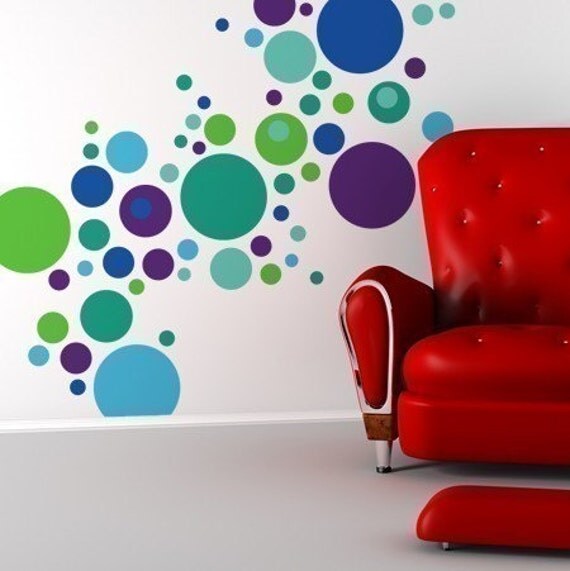 Items similar to Confetti Wall Graphic Set on Etsy