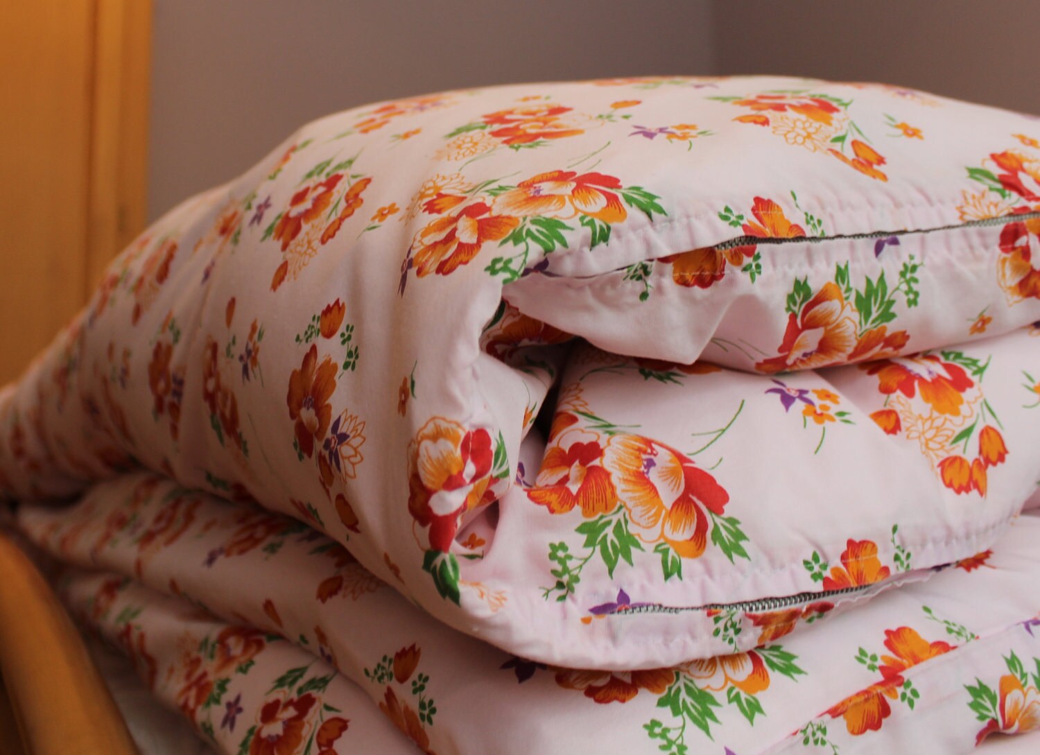 Vintage Duvet Cover Cotton Comforter and Blanket Cover