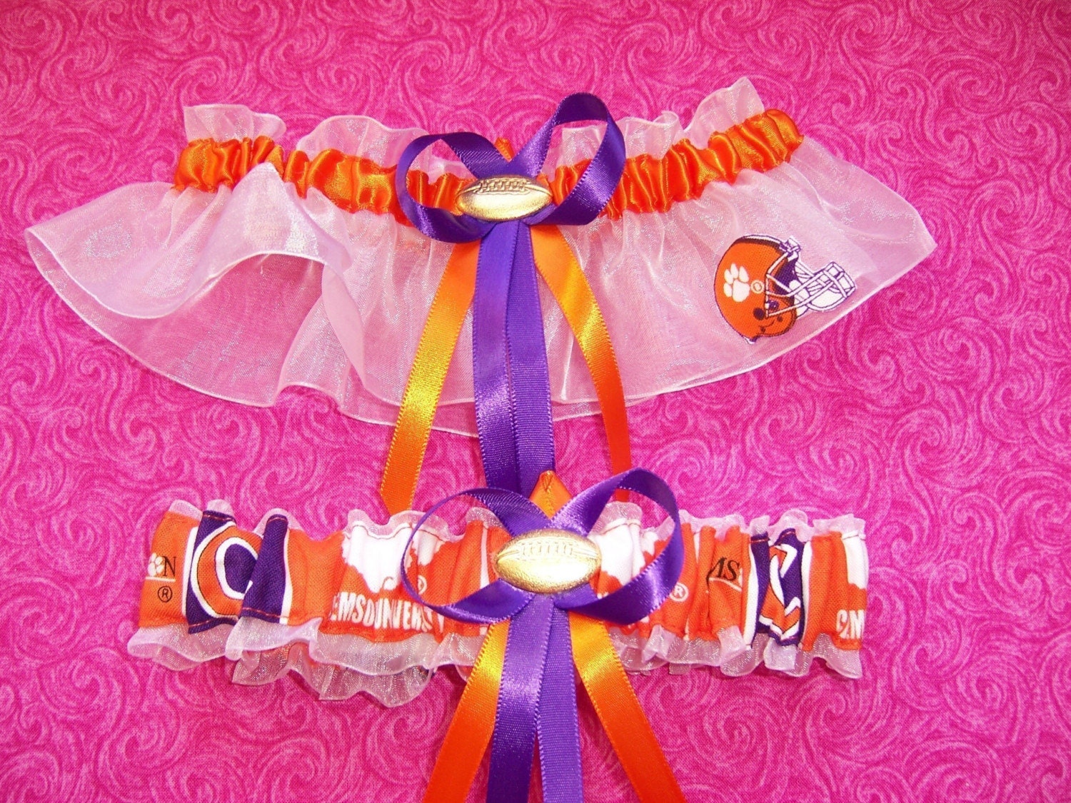 clemson garter wedding