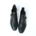 size 8 black leather ankle boots with buckles