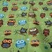 Hooty Kitty Yoga Mat - HUGE Catnip Mat Bed Cats Kitties 4 oz of Organic Catnip