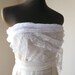 Romantic Boho Lace Wispy Wedding Dress Shabby Chic Blush Tattered Short Bespoke Faerie Woodland Pixie Rustic Bridal Gown