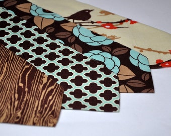 Autumn Wedding Ties - Men's Necktie or Boy's Tie