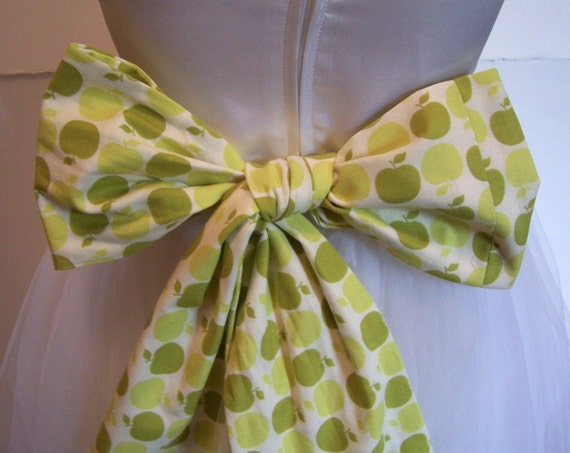 Flower Girl Bridal Sash Obi Belt for your Wedding Party Green