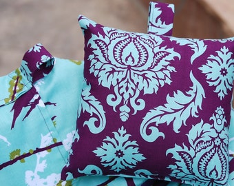 Shopping Cart Cover for Girl Custom by Tinder Designs Boutique - Plum Sparrow