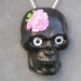 Black Calavera Pendant