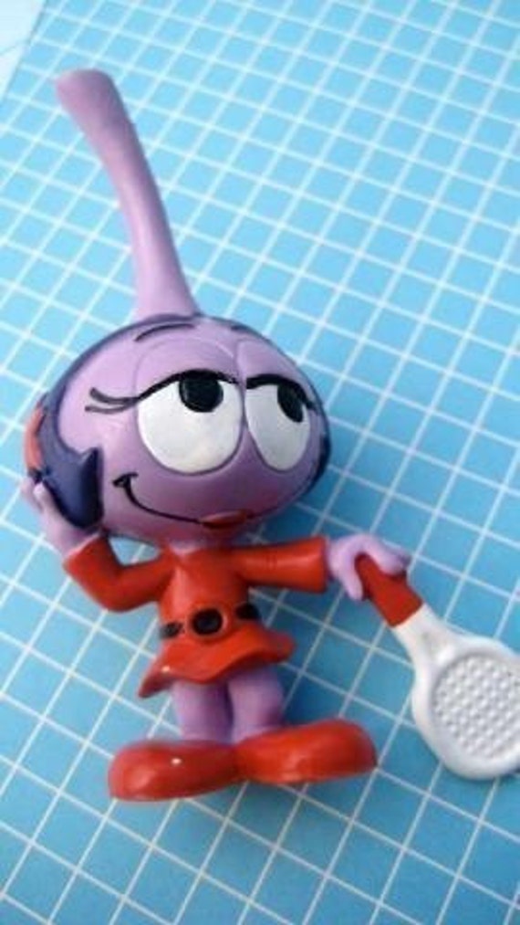 Purple Snork with tennis racquet PVC Minty by unicornkidsstudios