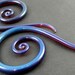 6G - Peacock Amber - Spiral Snakes (Full Size)