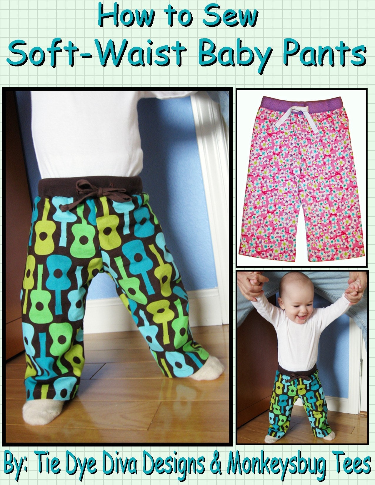 How to Sew SOFT WAIST BABY PANTS for infants and toddlers PDF