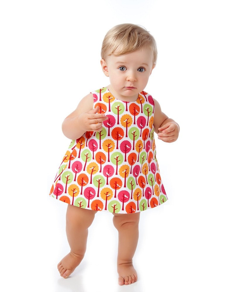 pattern dress simple Pattern pinafore Pinafore Simple Baby dress Free pattern