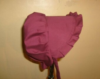 Sunbonnet Baby Red Cranberry 3 to 15 months 11USD